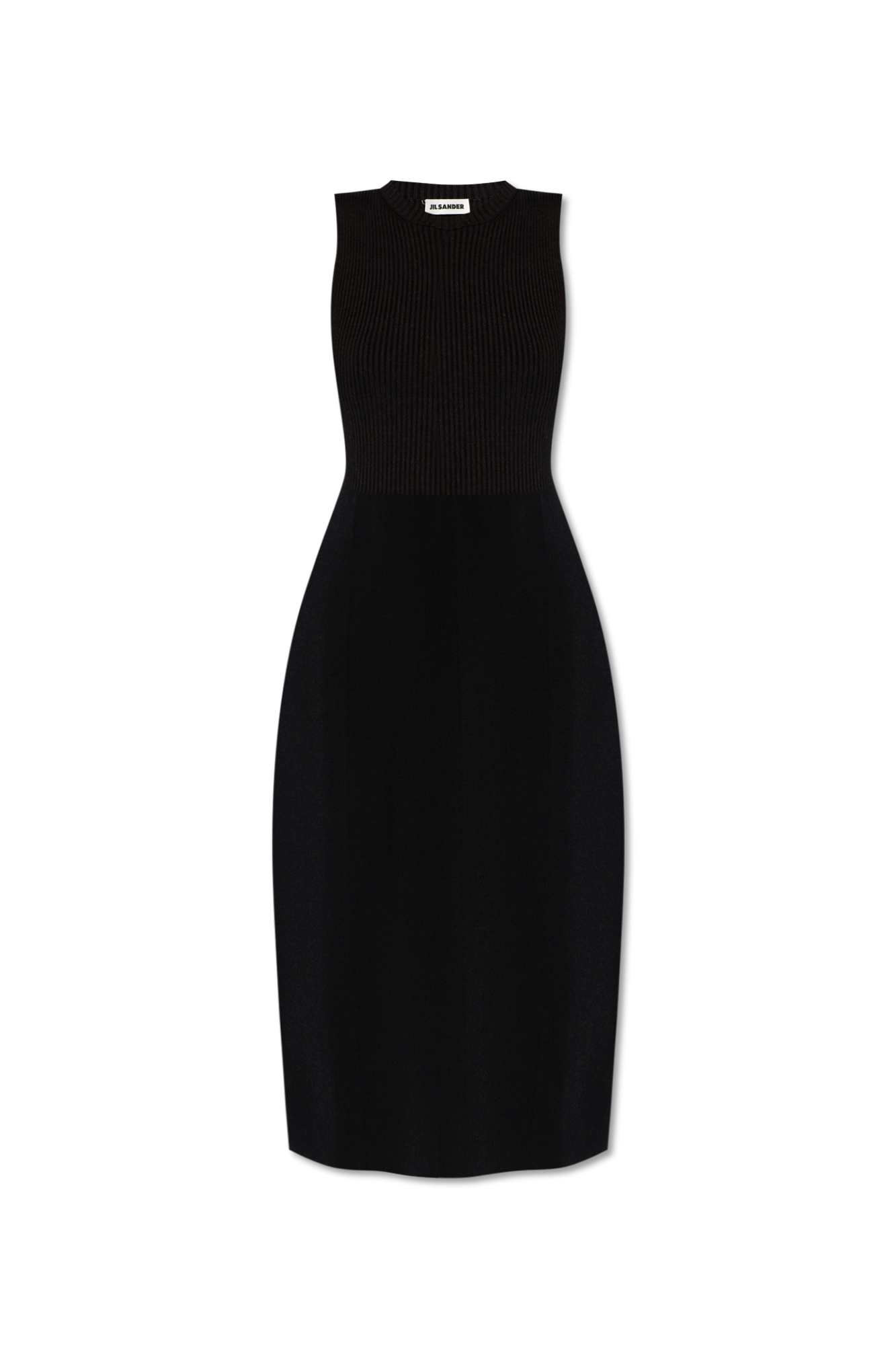 Black Sleeveless dress JIL SANDER - SchaferandweinerShops